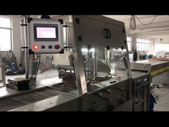 400 мм шоколадный инвертор с охлаждающим туннелем для Дубая / آلة غطاء الشوكولاته