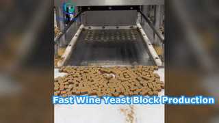 sugar blocks, milk tablets, herbal tea bricks, compressed snack blocks making machine